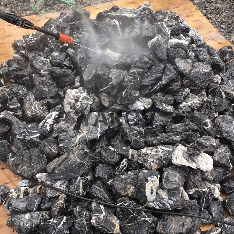 wholesale aquarium rocks 10-50cm acid washed Seiryu stone