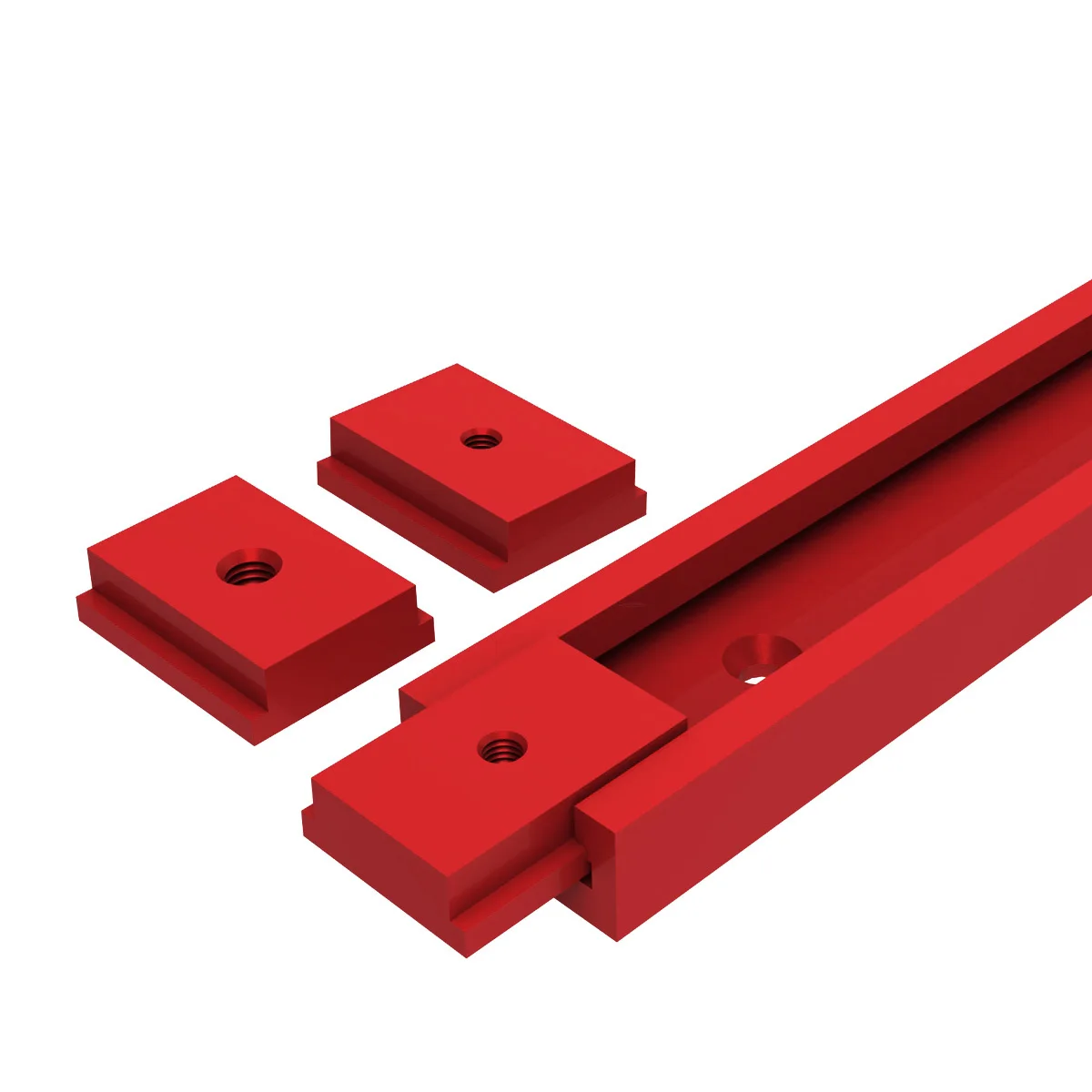 T30 Track 50cm Aluminium T-Slider T Slot Miter Track Jig - Woodworking Miter Gauge Guide Chute - Workbench/Saw Router Table Tool