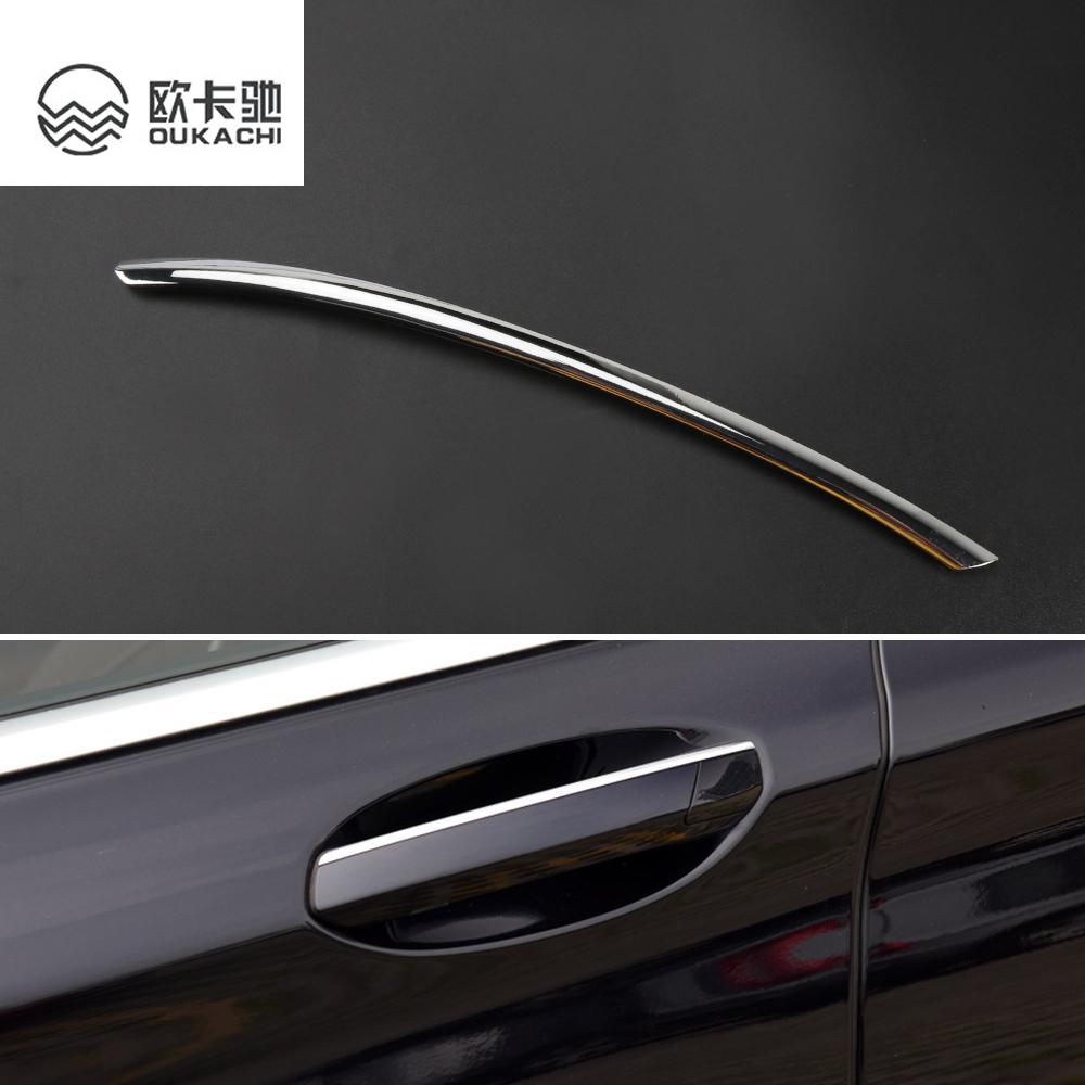 Outer Door Handle Electroplating Strip Bright Metal Strip Accessories For 7 Series G12 51217472725 3cd7b