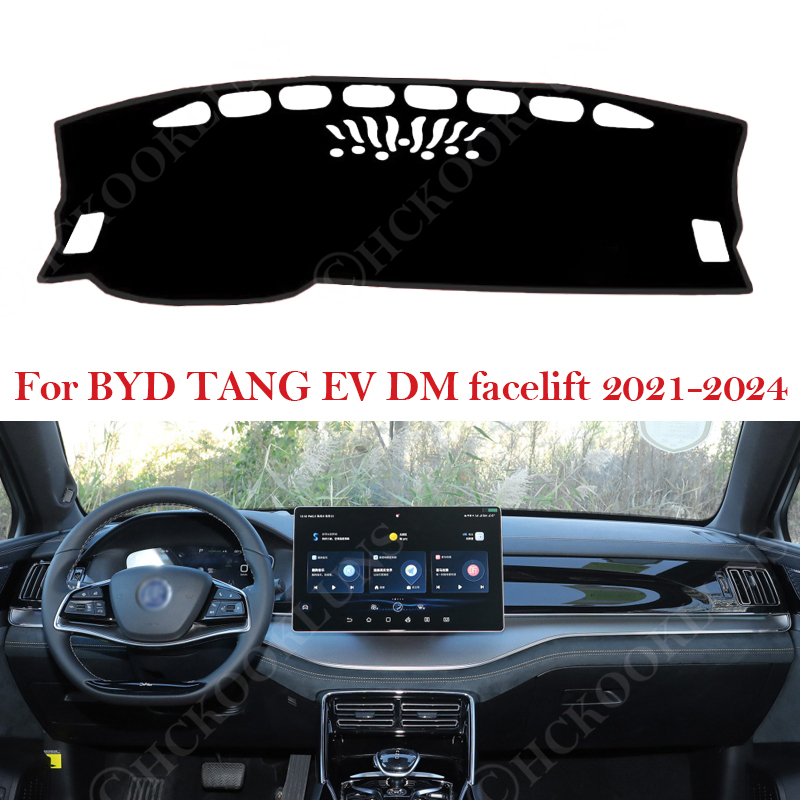 Dashboard Cover For BYD TANG EV DM facelift 2021~ 2023 Car Accessorie Anti-Slip Anti-dirty Mat Pad Sunshade Dashmat Protect 2022