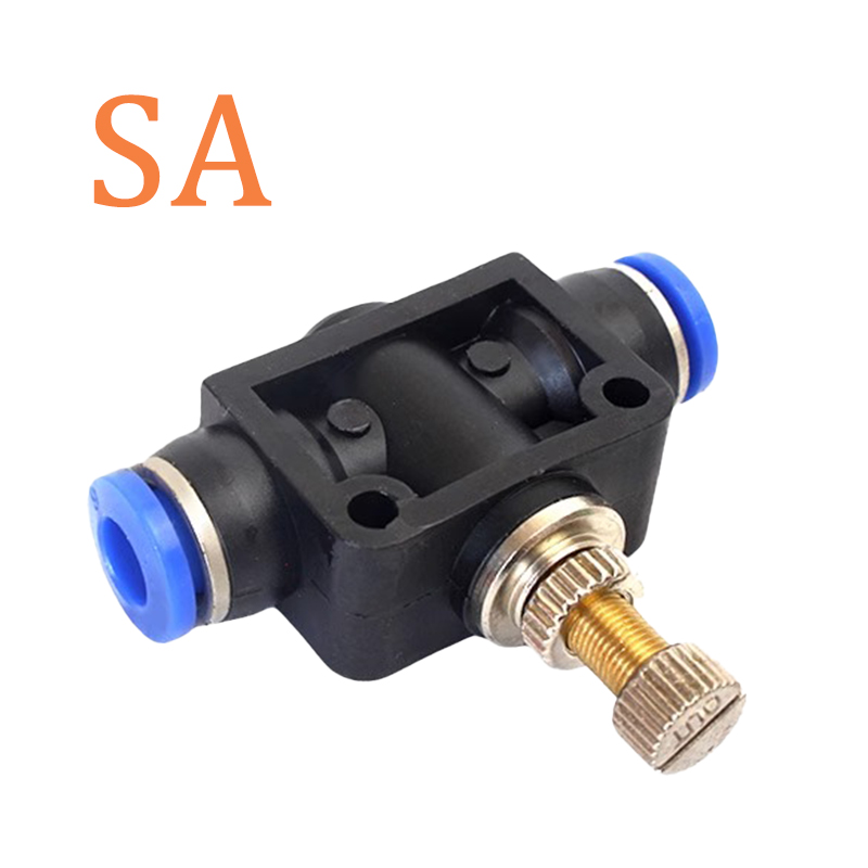 20/50PCS Pneumatic Fittings Air Pipe Connector Tube Air Hose Quick Release Fitting PE PV PU PY SA PM 4mm 6mm 8 10 12mm 16mm 80970 5 e15a7