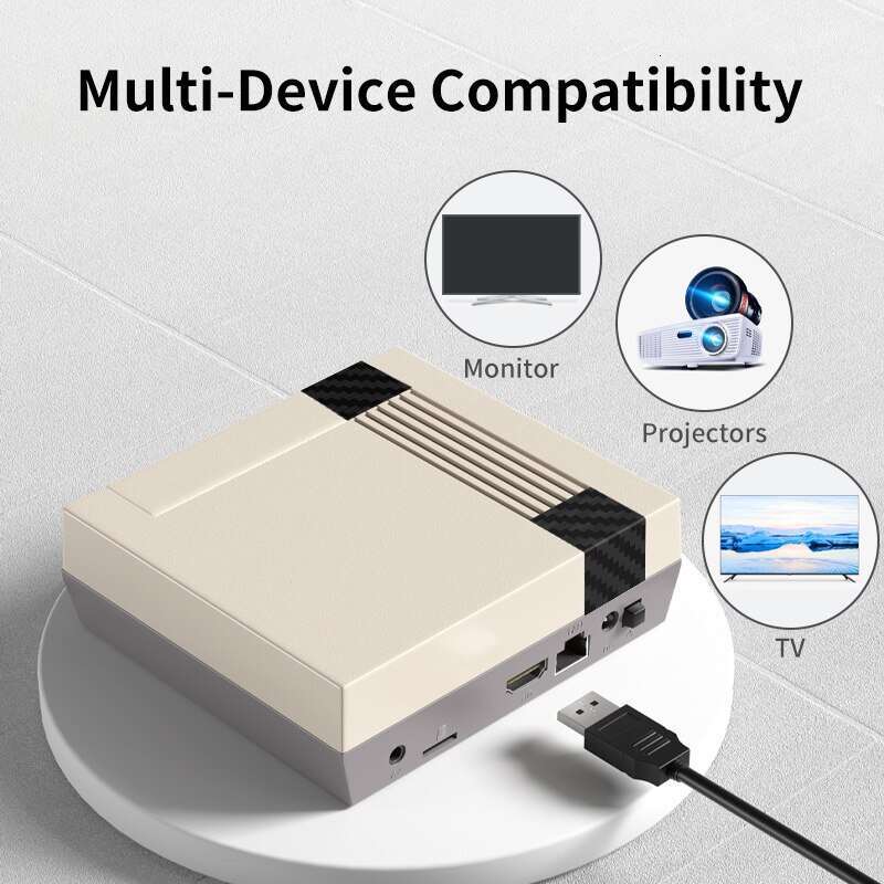 KINHANK Super X Cube Retro Video Game Console Support 60000 Games PS1/PSP/DC/MAME/Arcade HD Output Gift for Kid