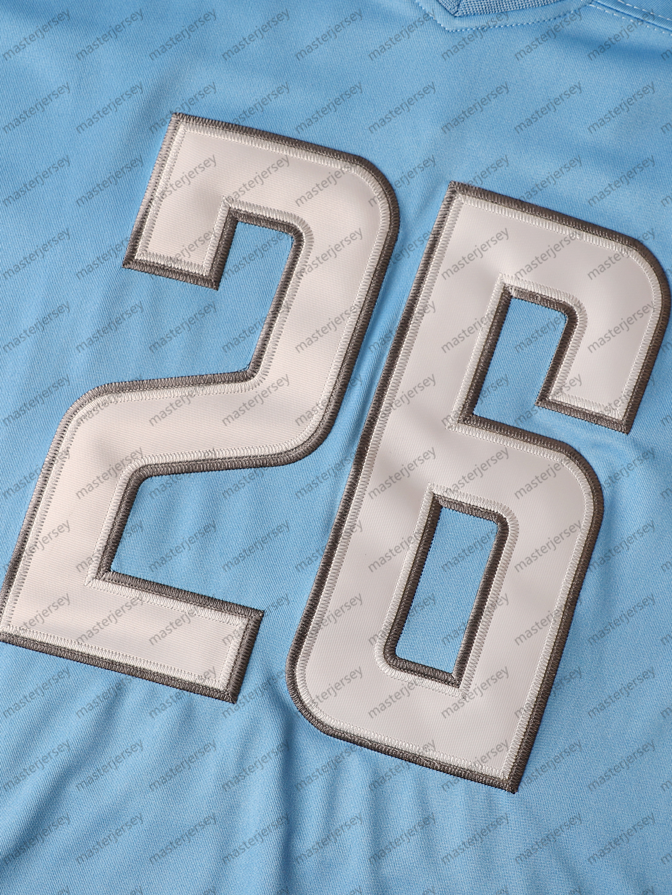 #26 GIBBS Comfy V-Neck Football Jerseys Men Mesh Embroidery For Training And Competition Breathable Moisture-Wicking Short Sleeve Top for Active Jerse