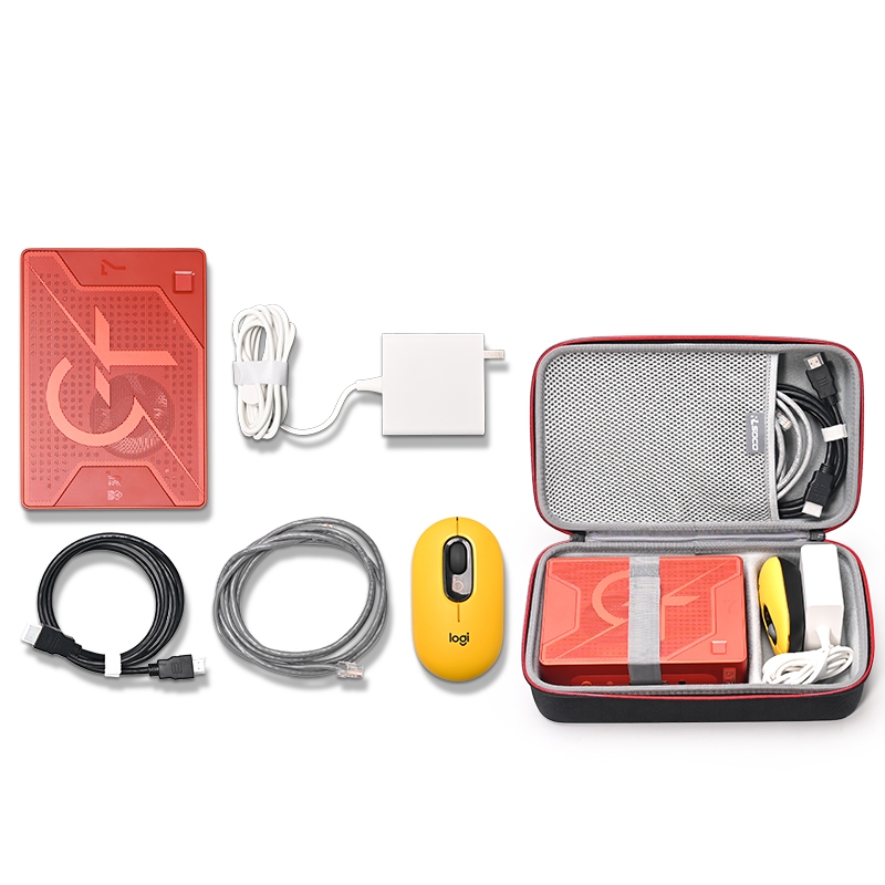 Hard Travel Protective Case for Beelink GTR7 Mini PC Carrying Case, Travel EVA Carrying Pouch Cover Bag for Beelink GTR7 Mini PC 9323a