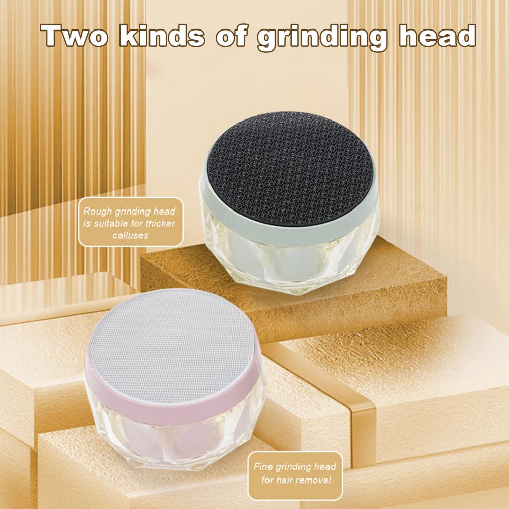 Hygienic Foot File Electric Feet Callus Remover Double-sided Foot File for Thick Cracked Skin Multifunctional Pedicure Tool