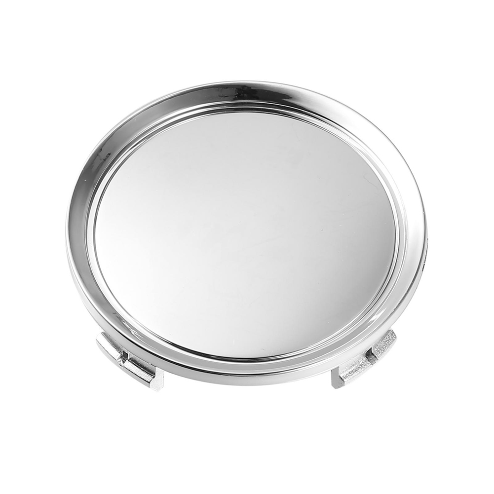 4Pcs 75mm Universal Wheels Hubcap Chrome Sier ABS Plastic Auto Wheel Center Cap Car Styling