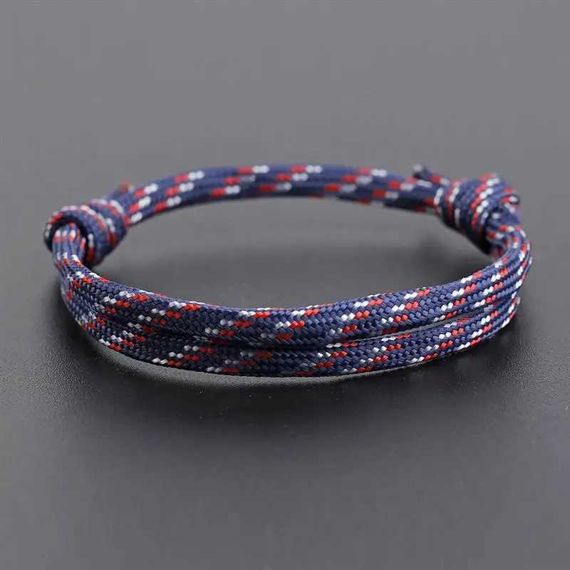 12 fashionable sailing braided rope surfing bracelets handmade adjustable rope bracelets suitable for mens and womens jewelry gifts W241111