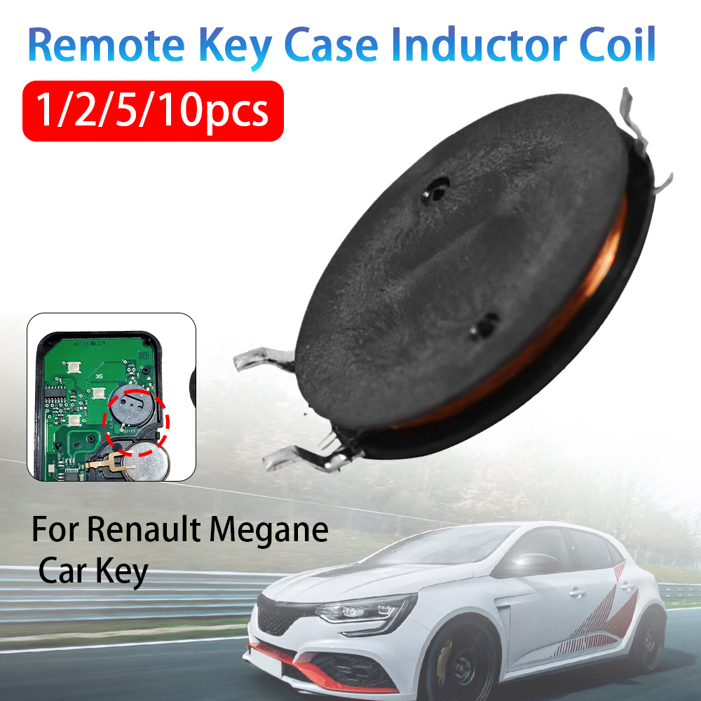 2/1PC Car Key For Renault Megane Smart Card Without Remote Super Charging 2 Way Black Anti-Theft Device Inductor Coil Key Case a66ca 5 5d0b8