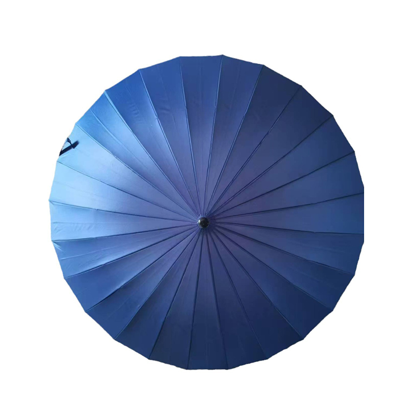 Storm-Resistant Straight Pole Umbrella with 30 Ribs - Super Large Size for Rain & Shine Use