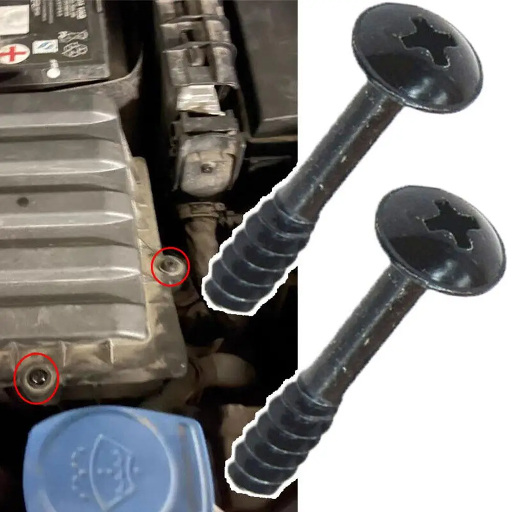 1Pcs Black Air Filter Cleaner Box Lid Retaining Screw For Vw Audi Seat Skoda X-Type Vauxhall N4L4