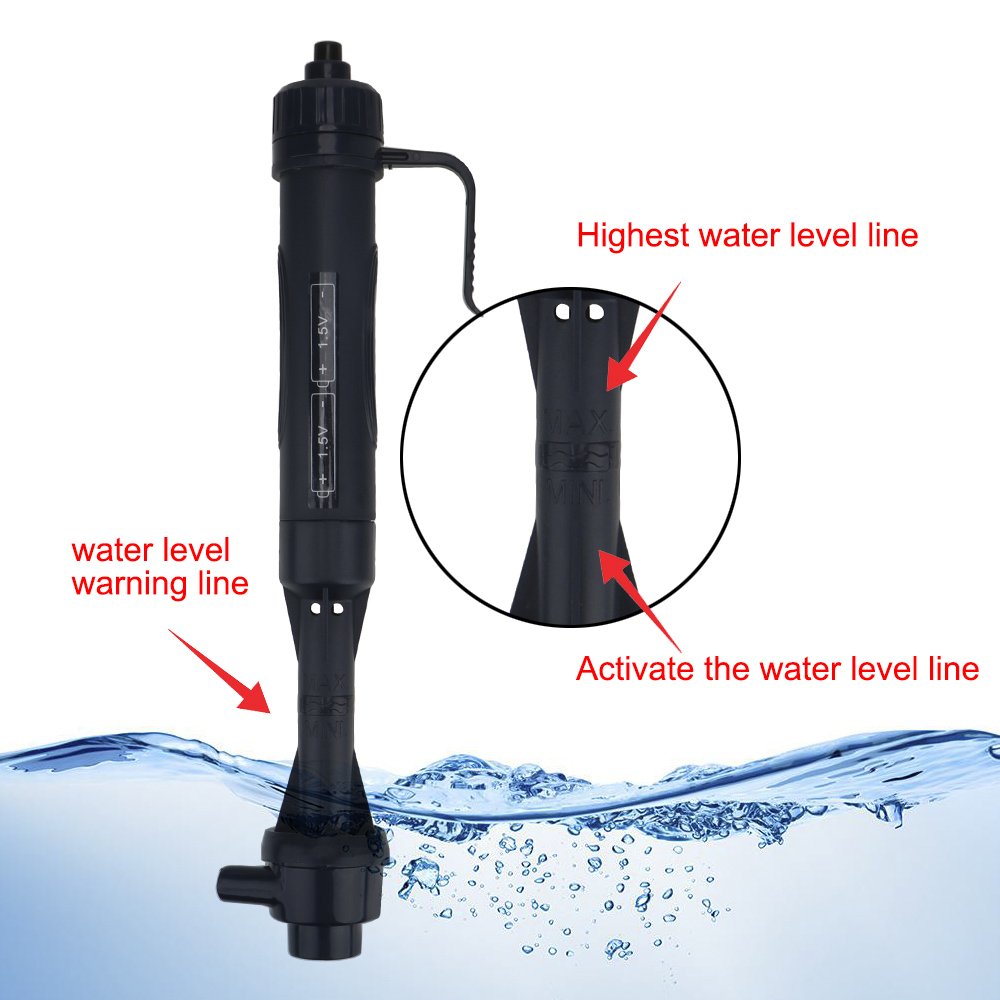 Electric Water Change Pump Aquarium Fish Tank Pipe Gravel Cleaner Tool Suction Filter Waste Remover Filters Tools Vacuum