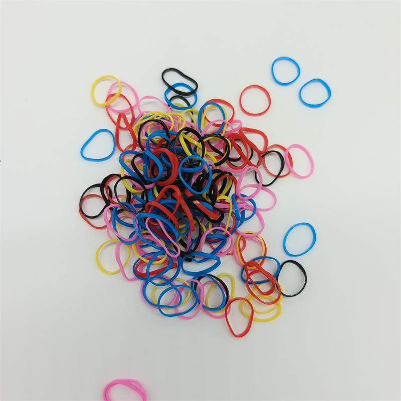 500Pcs/Lot Rubber Bands for Hairs Kids Hair Accessories Disposable Elastic Headband Small Colorful Ponytail Holder Hair Ties 62432 5 0e93f