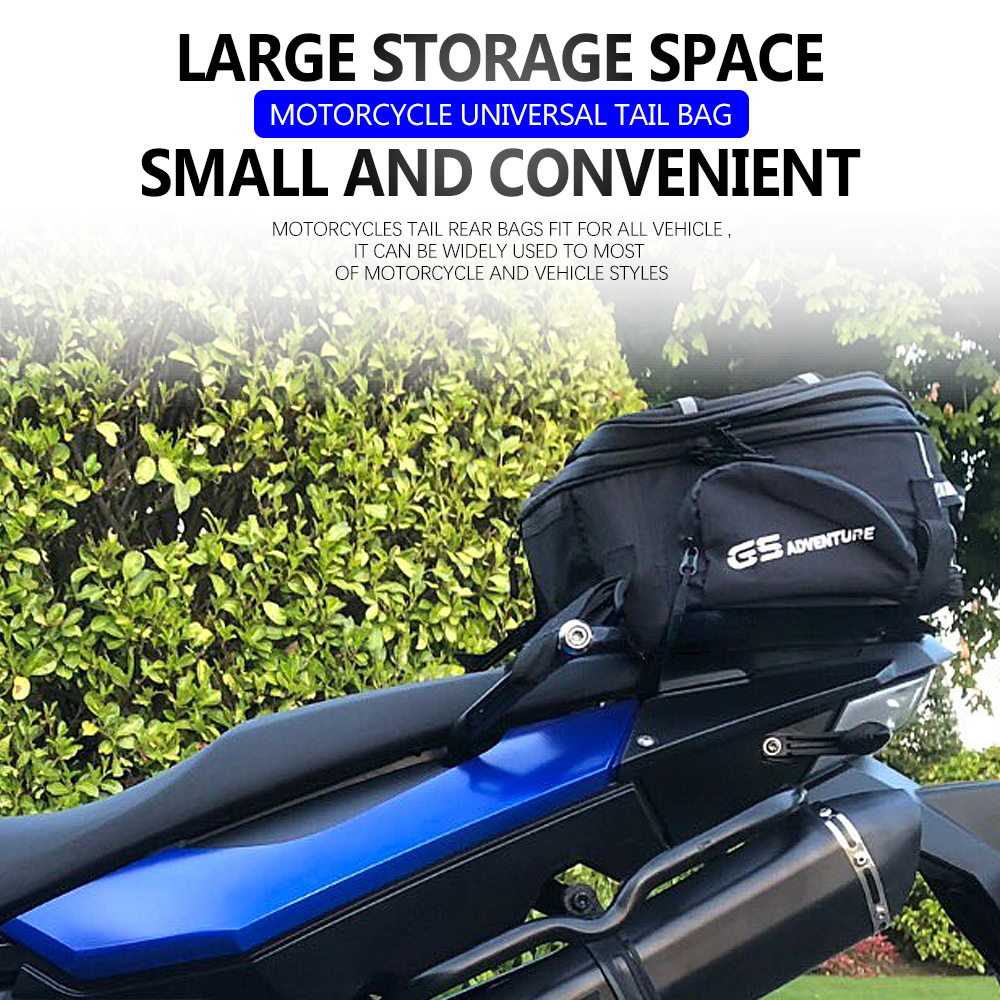 Lage Rack Bag For R1200GS LC 1200 Adventure R1250GSA R 1250 GS Motorcycles Tail Bags Multi-Functional Storage bag