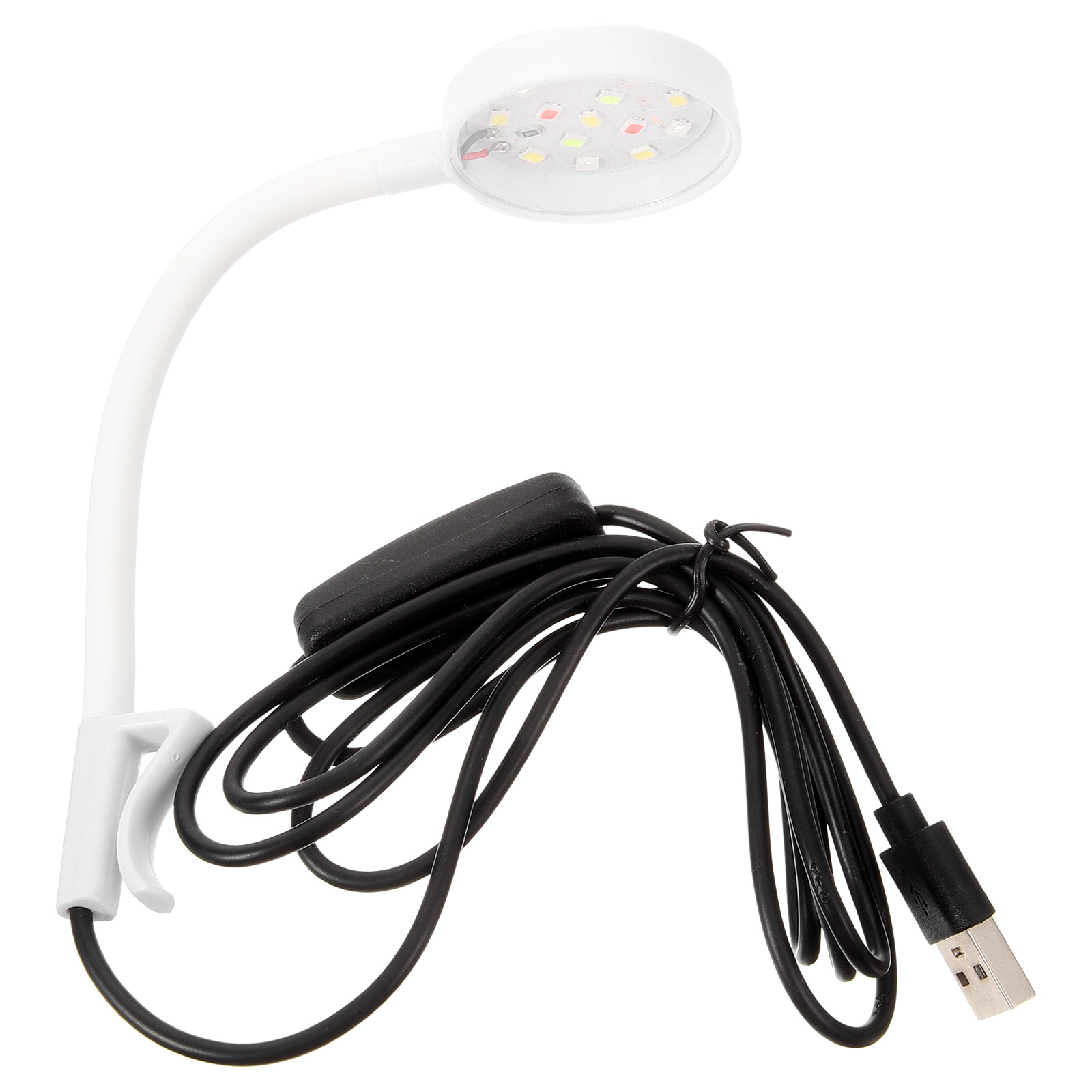 Aquarium Lights Small Fish Tank Plant Accessories LED Plastic Jellyfish Reusable Lamp