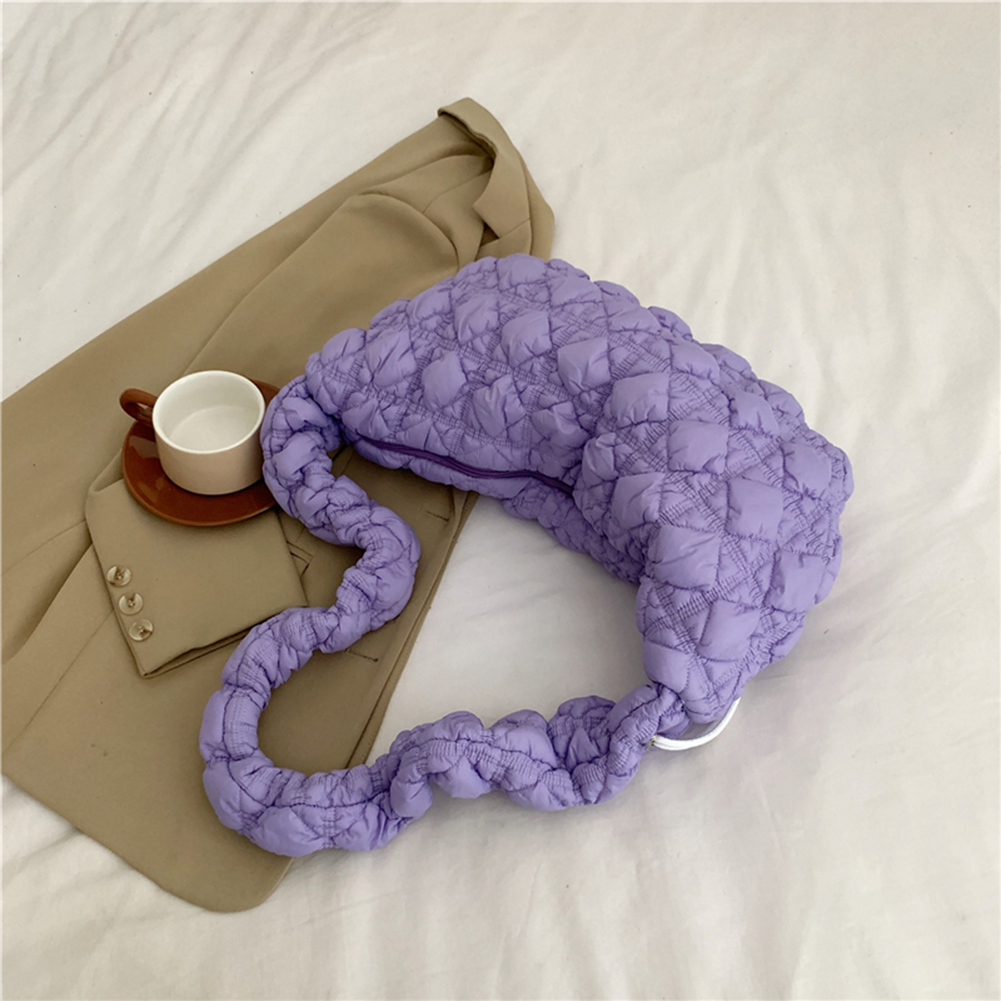 Quilted Padded Crossbody Bag for Women Pleated Bubbles Cloud Shoulder Bags Large Tote Bucket Designer Hobos Bag Shopping Handbag