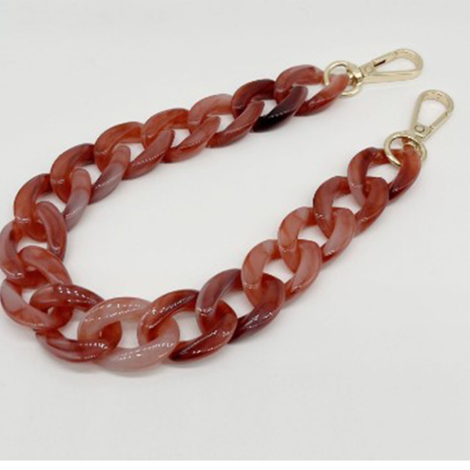 Multicolored Acrylic Bag Chain Bracelet Shoulder Chain Resin Mobile Chain Chain Chain Chain Acrylic Chain 61e12