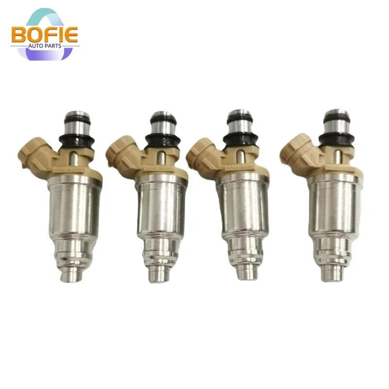4 PCS Fuel Injector for Toyota Corolla AE110 4AFE 5AFE OEM 23209-16150 2171959 FJ349 4G1288 23250-16150 2320916150 2325016150