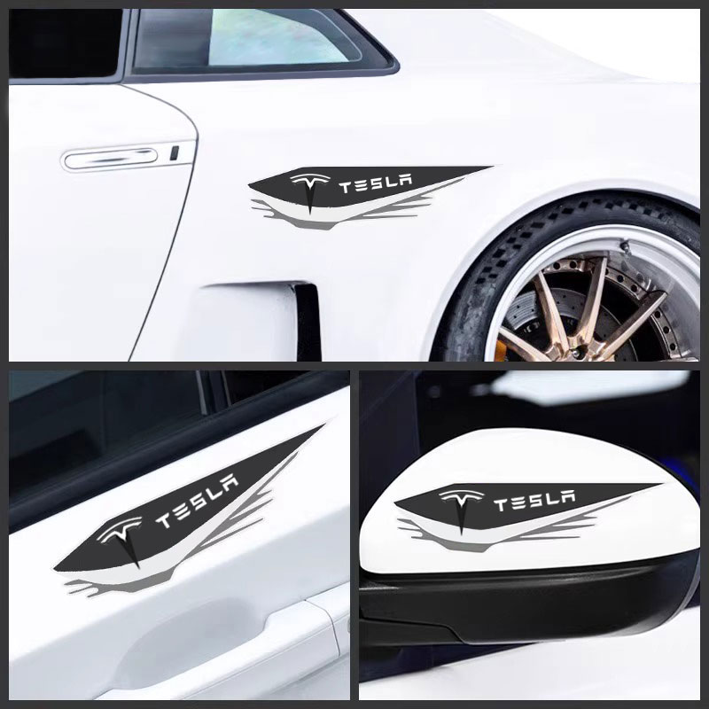 For series model 3 X S Y Accessories Car cover scratches, waterproof and sunscreen front bumper stickers Tesla