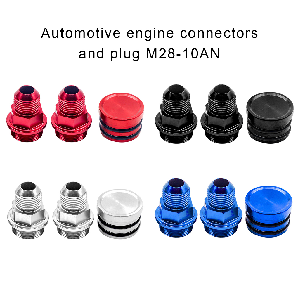Block Plugs Adapter Breather Oil Fittings Accessory Vehicle Tools