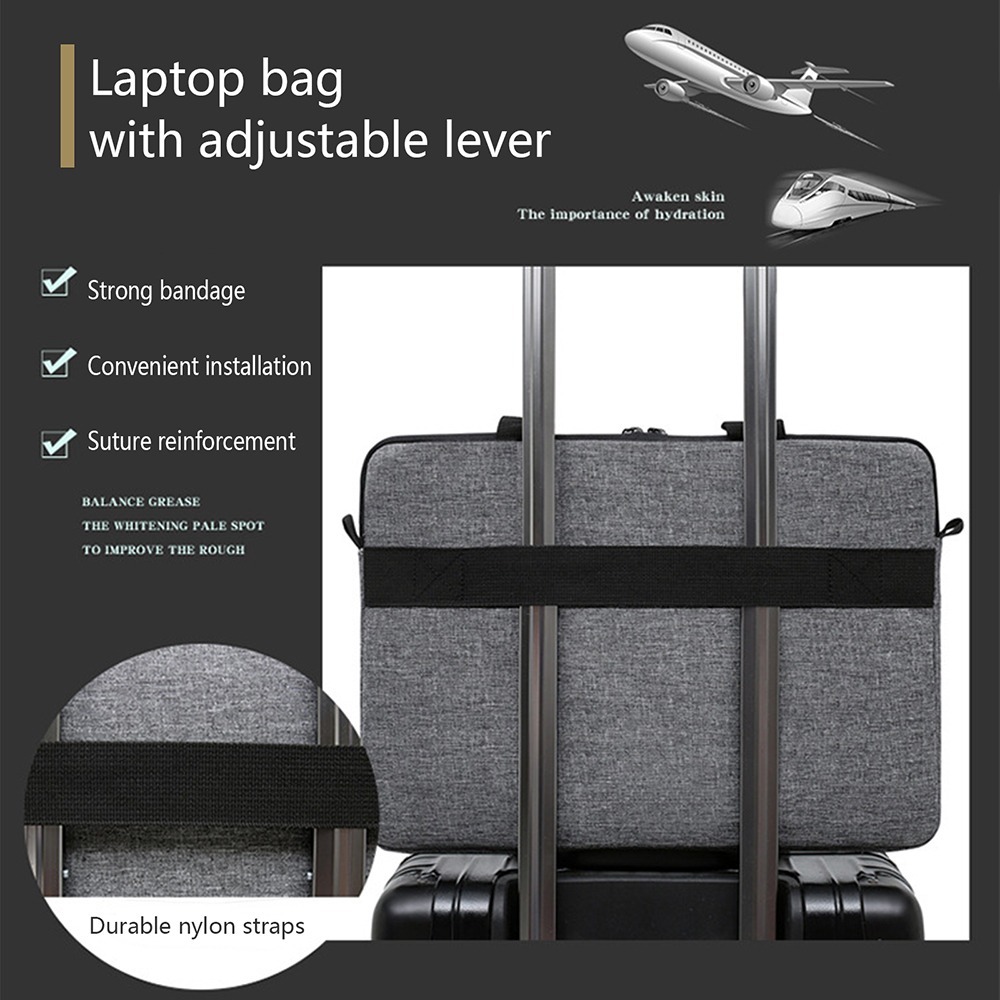2 in 1 Laptop Shoulder Bag Computer Handbag Case 14'' 15'' Portable Laptop Cover Sleeve Case For book Air Pro 14.1 15.6 Inch d358b