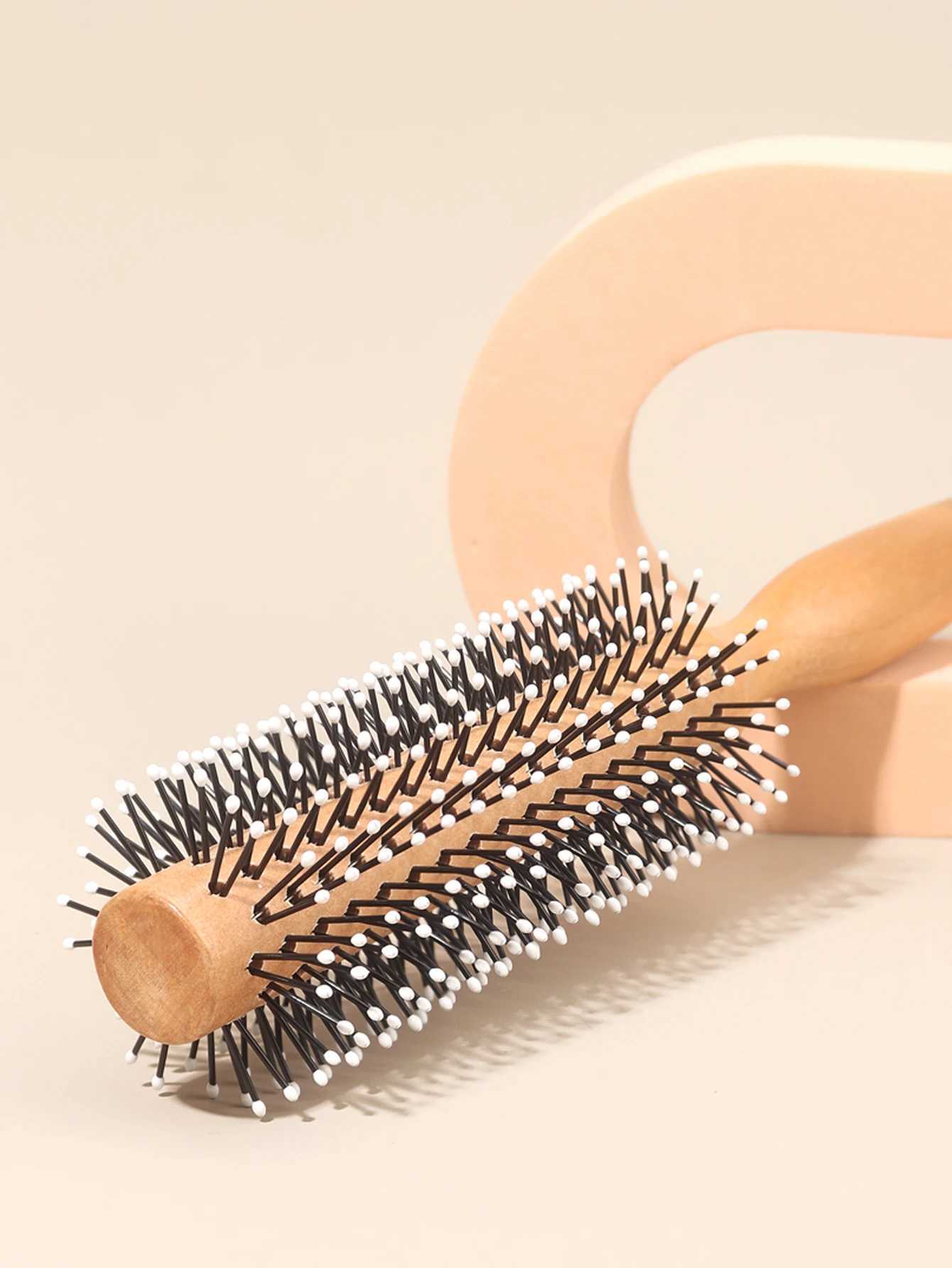 PC Curling Brush for Drying Curling and Straight Head Massage W241112
