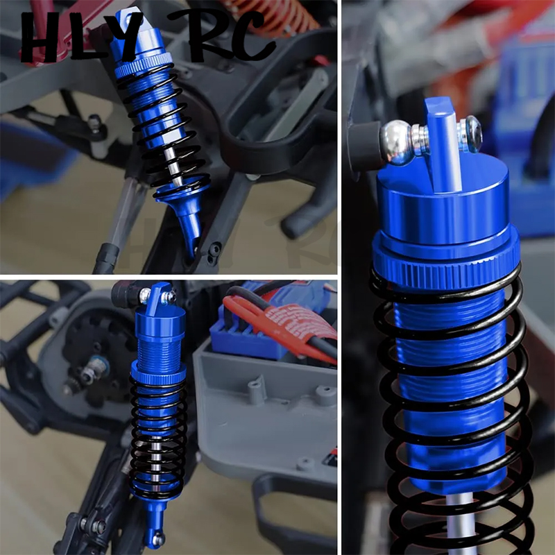 Full Metal Front And Rear Shock Absorber For Traxxas Slash 4X4 VXL 2WD Rustler Stampede Hoss 1/10 RC Car Upgrades Parts