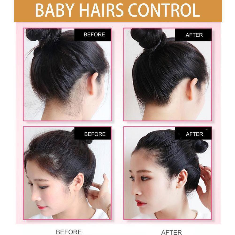 5PCS Broken Hair Artifact Hair Wax Stick Gel Cream Styling Hair Frizz Fixed Fluffy Children Men And Women Styling Wax 75G