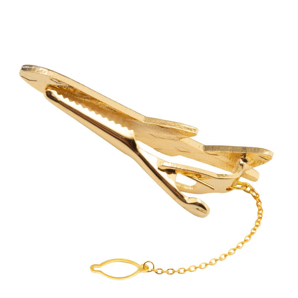 High Quality Retro Airplane Shape Tie Clip Wedding Shirt Tie Pin Accessories Classic Design Simple Practical Necktie Clasp