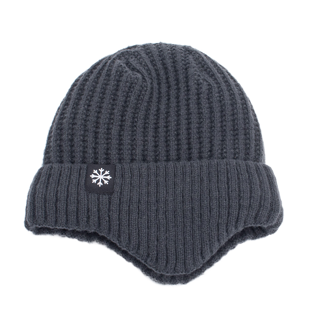 Men Winter Beanie Neck Warmer Set Plush Lined Hats Scarf Knit Snowflake Skullies Earflap Cap for Women Outdoor 4f2cd 5 7c698