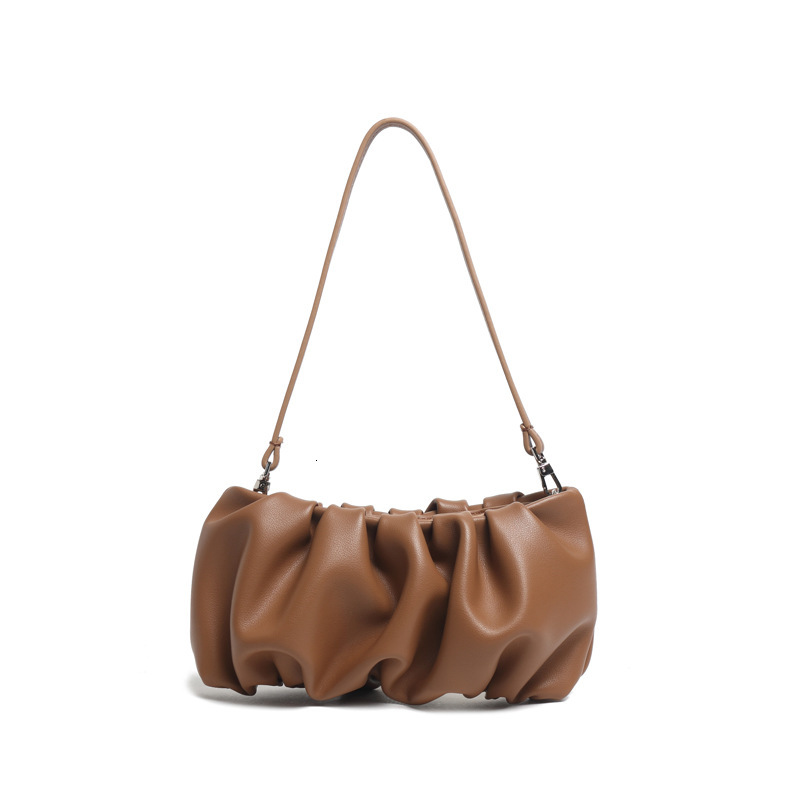 New HOBOS Handbag Cowhide Large Capacity Women's Genuine Leather High Range Bag Minimalist Style Margaux Fashion Patent Leather BagVoyage
