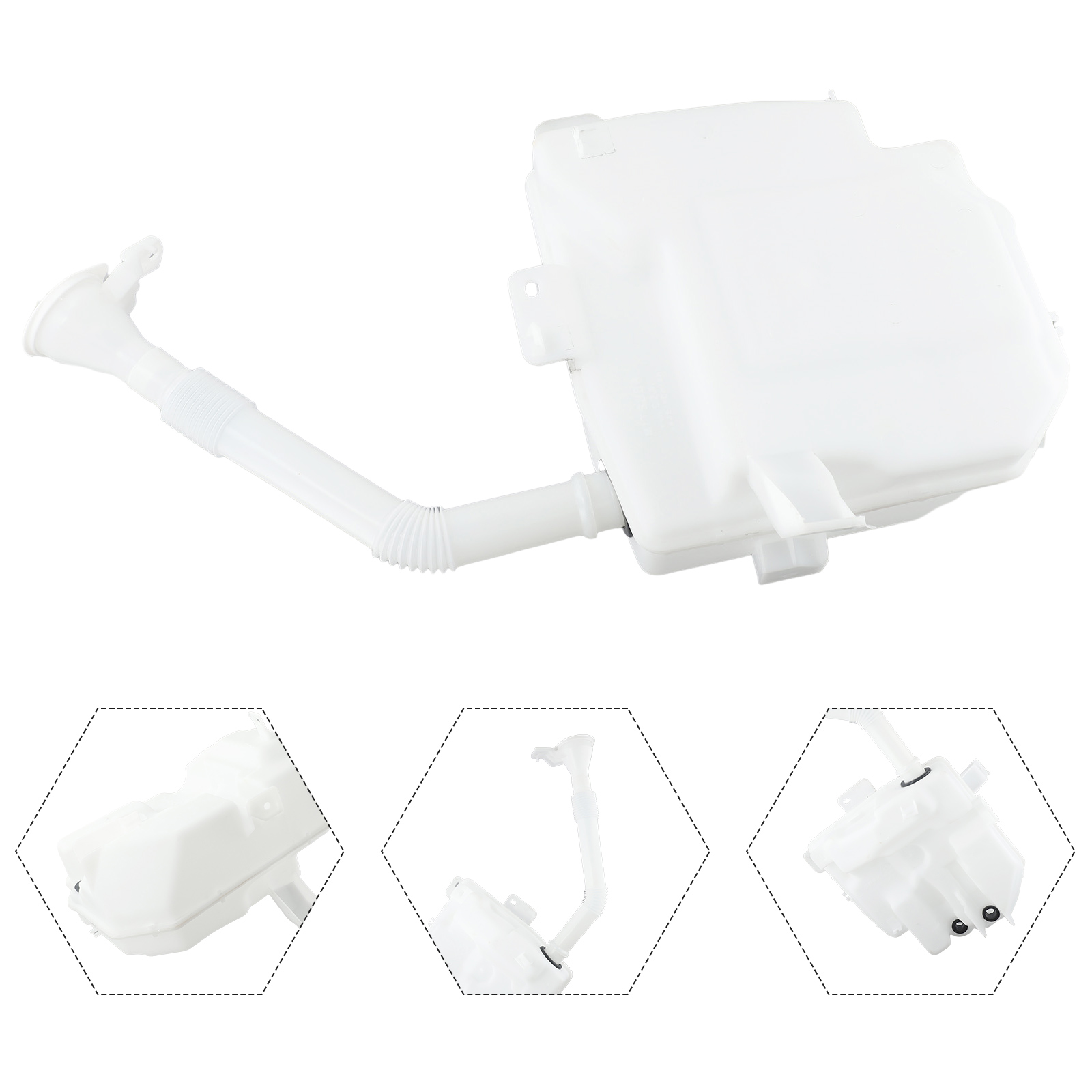 Windshield Washer Bottle Tank Pump Wiper System Reservoir For Mitsubishi Outlander Sport RVR 2011-2019 8260A395 8260A218