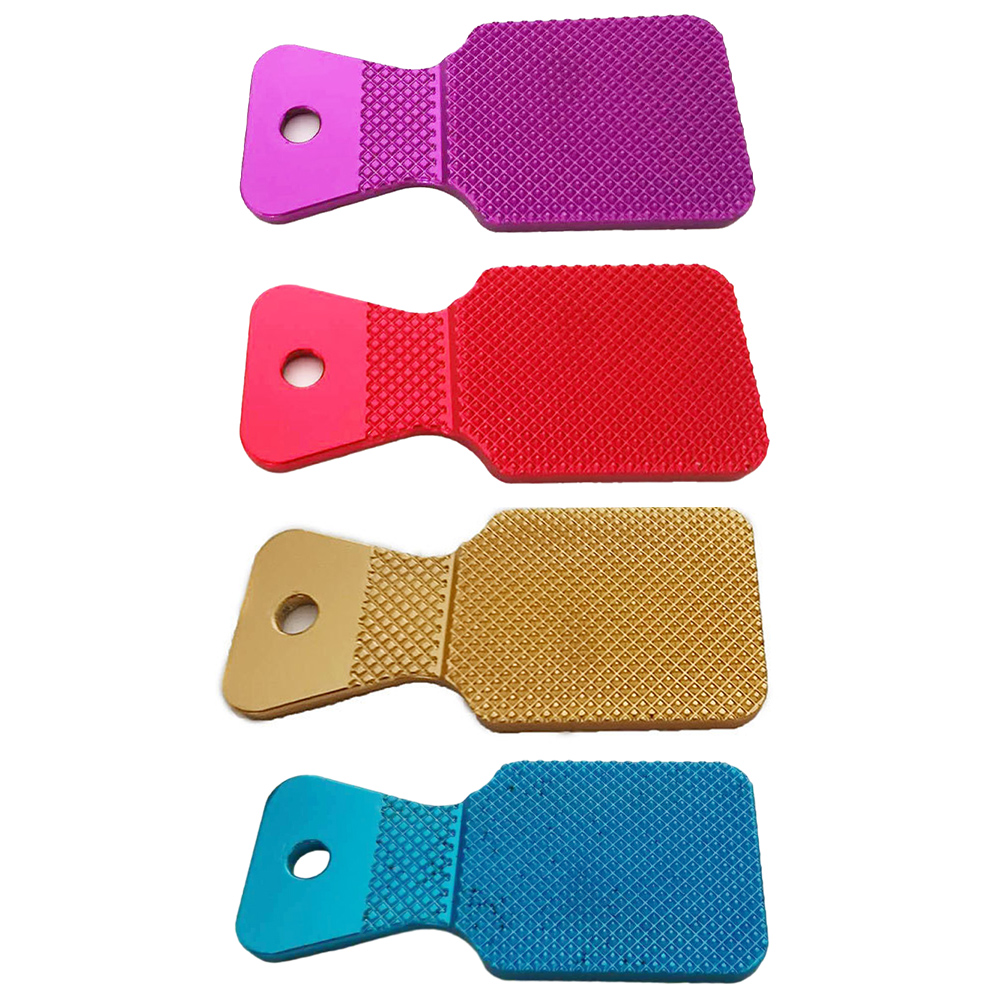 Billiard Cue Tip Sander Aluminum Alloy Anodized Treatment Red/Purple/Yellow/Blue Repair Tool Durable And Practical