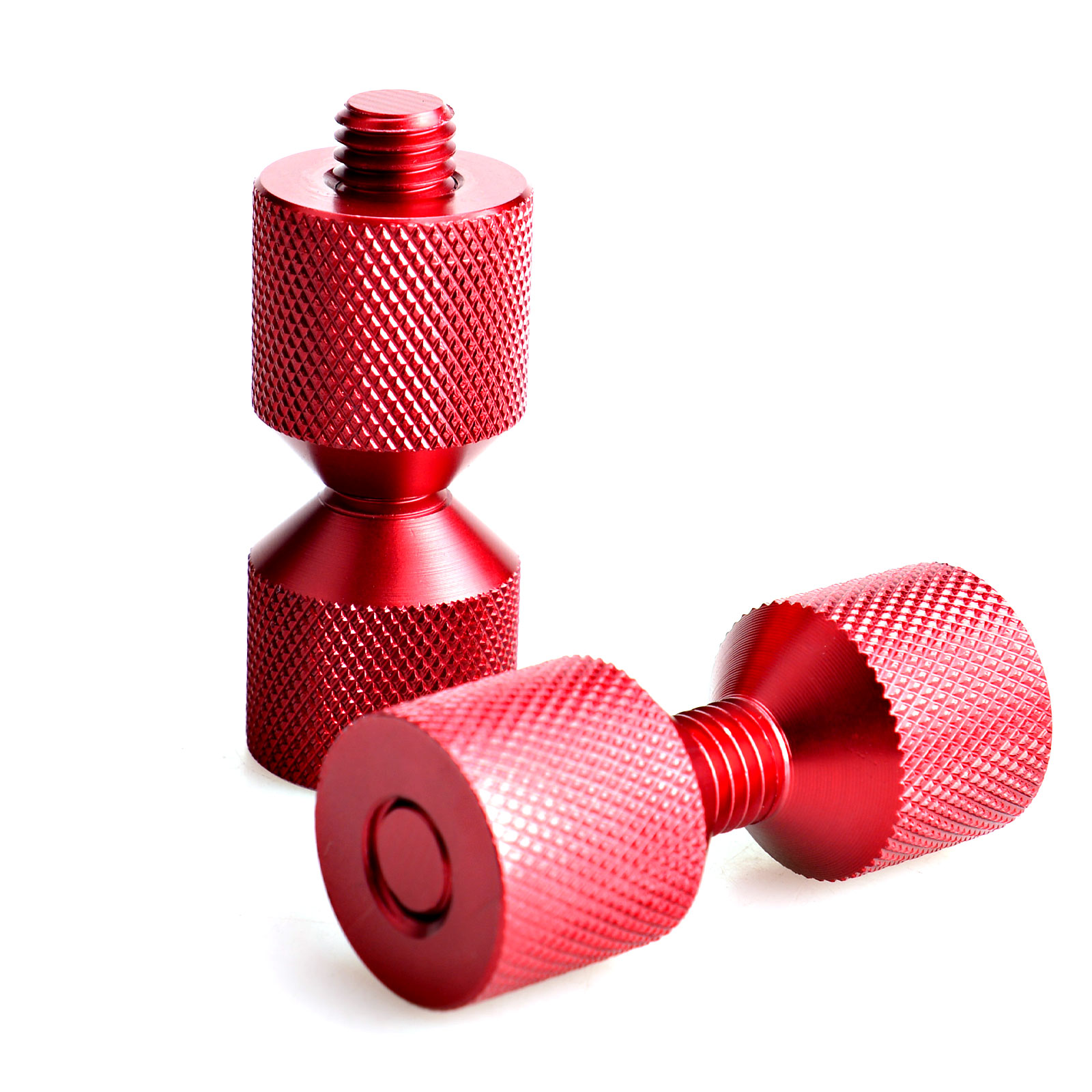 Aluminum 1-1/8inch 2 Alignment Firm Flange Arrangement Pin Two Hole Pins Set Handy