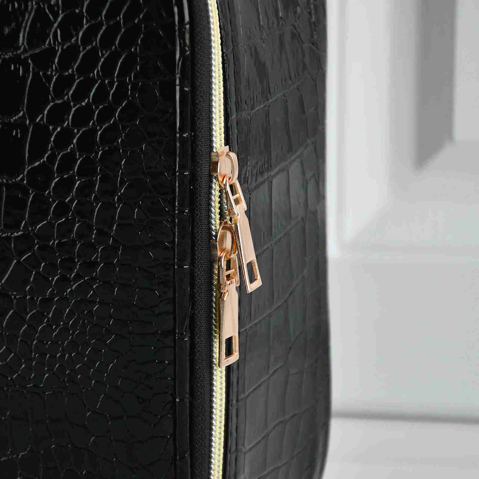 Cosmetic Bags 2021 New PU odile Waterproof Cosmetic Bag PU Leather Travel Large Capacity Beauty Makeup Case For Women L49