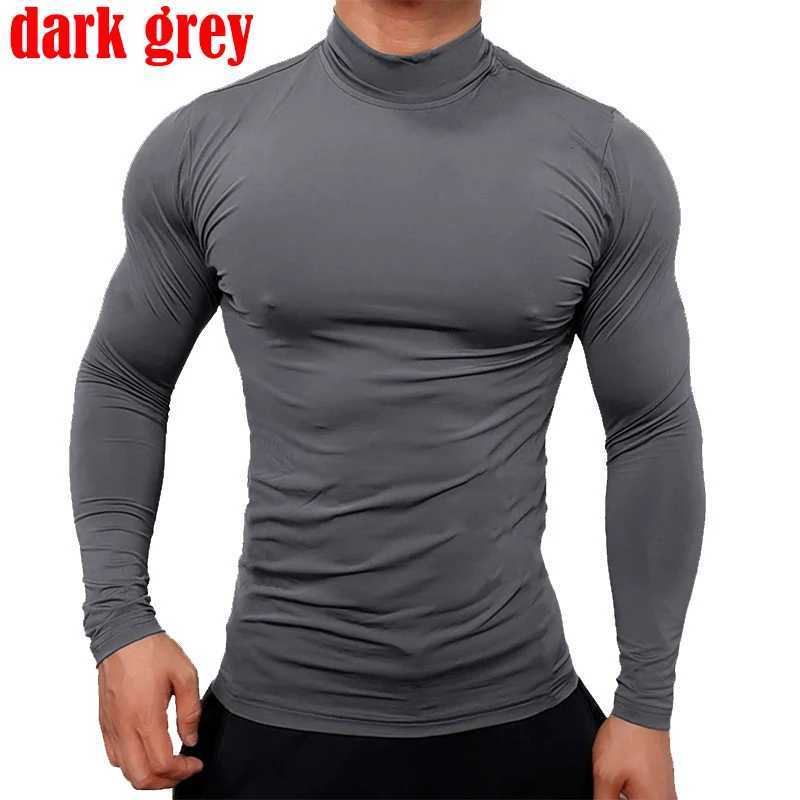 Mens high neck sweater with floral casual solid color sweater long sleeved warm knit navy blue collar jacket W2411111