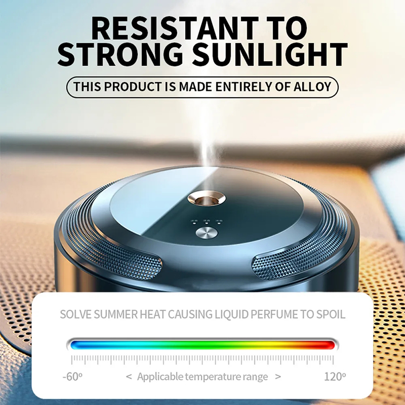 Electric Essential Oil Freshener Smart Aroma Diffuser Car Air Purifier Fragrance For Cars Intelligent