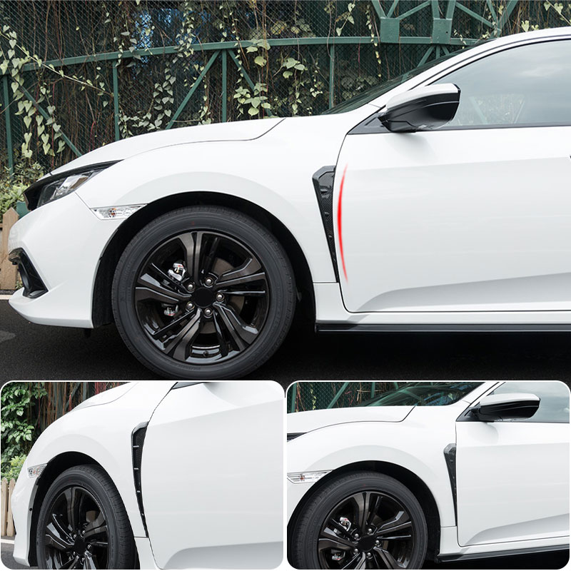 BLALION Universal Side Wing Air Vent Hood Intake Fender Cover Car Styling Exterior Accessories