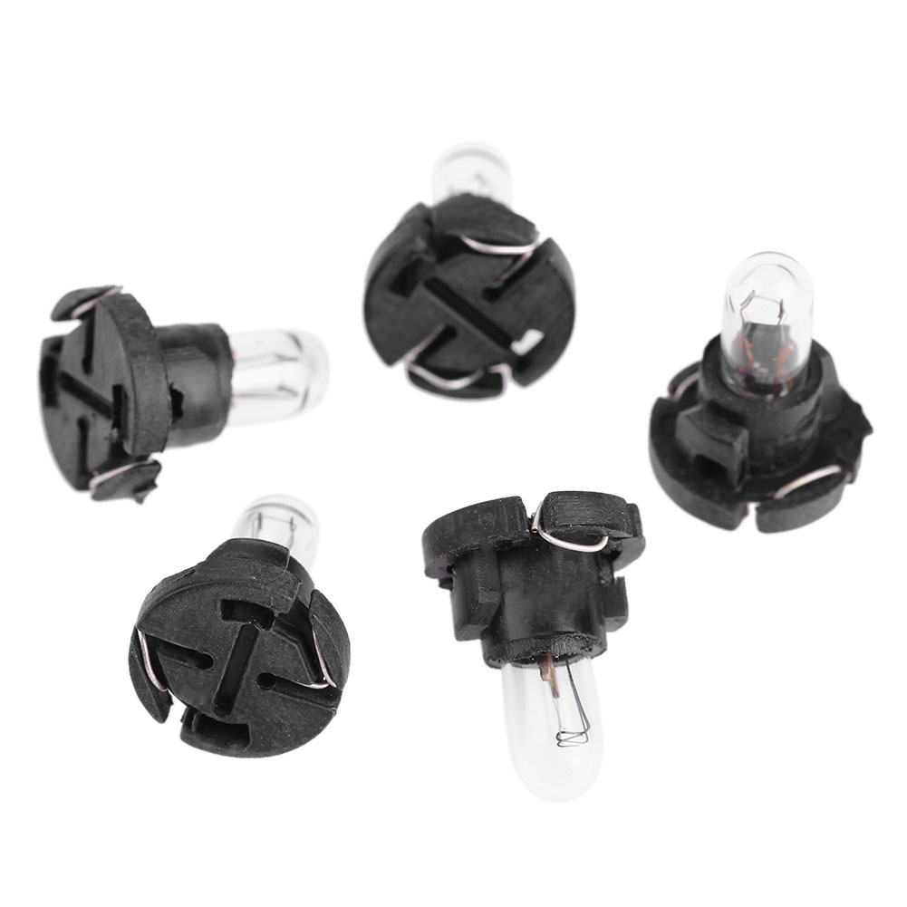 30-5pcs 12V T4 LED Car Light Automobiles Dashboard Light Bulbs Auto Interior Indicator Lamp for Mazda Mitsubishi Toyota
