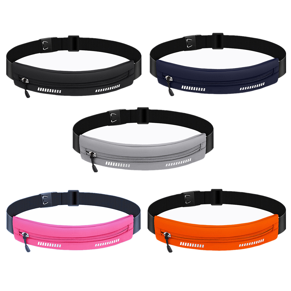 Item Storage Bag Waterproof Lightweight Running Belt Waist Pack Portable Breathable Reflective Design Sports Accessories