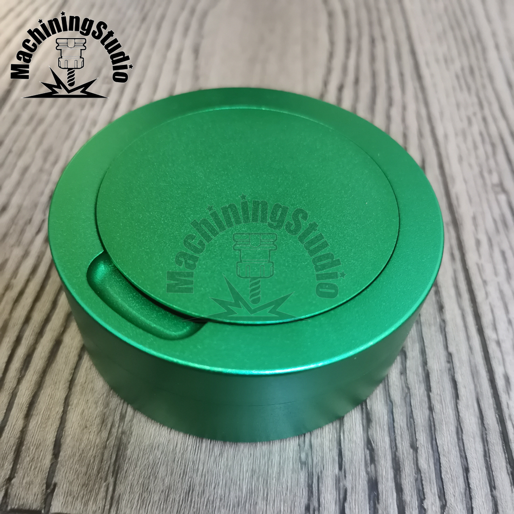 Aluminum Snus Cans Snuffbox with Lid Customized Logo 3 Layers zyn metal can