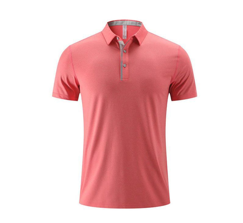 L95 Outdoor Mens Polo Shirt Mens Quick Dry Sweat-wicking Short Top Male Short Sleeve High Quantity yoga Outfit