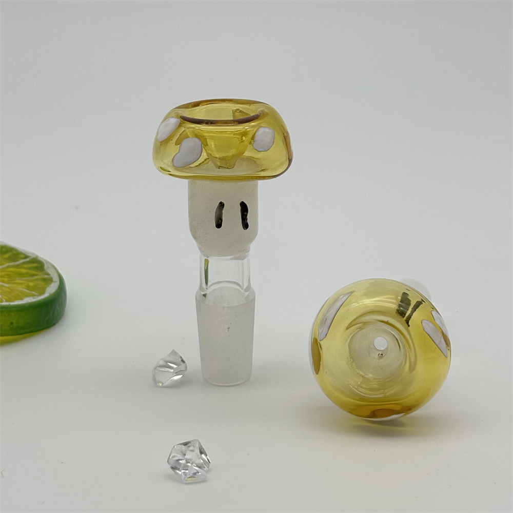 14MM Male Tobacco Bowl Glass Water Pipe Hookah Accessories For 14 mm Joint Bongs