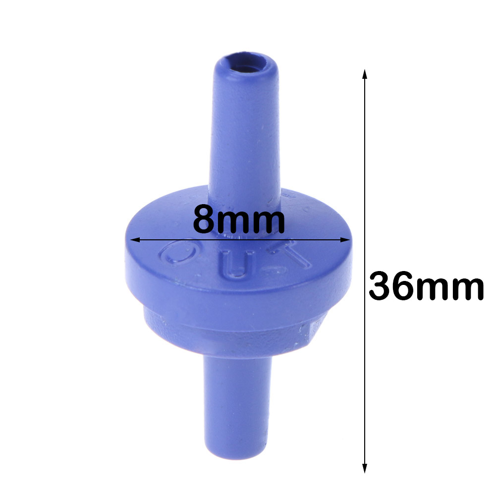5/10pcs Aquarium Fish Tank Air Pump Check Valve One Way 4mm Non-Return Check Valve Air Increasing Pump Hose Pipe Accessories