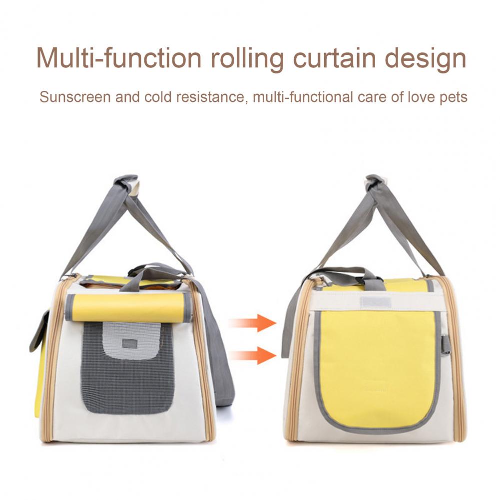 Easy Storage Pet Carrier Foldable Pet Handbag Lightweight Pet Carrier Bag Breathable Travel Bag for Dogs Cats Foldable Durable