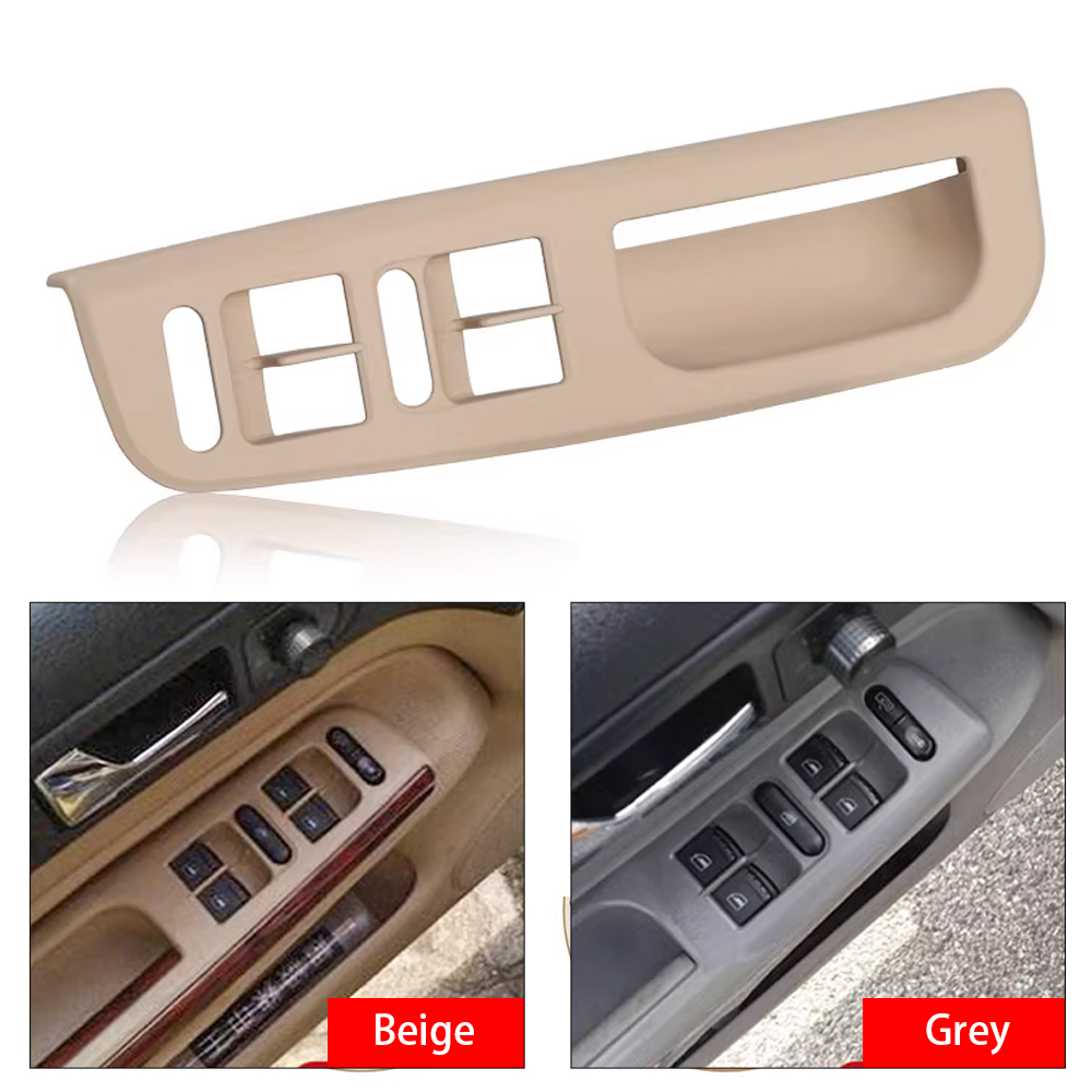 Car Window Door Handle Armrest Left Driver Side Control Switch Panel For VW Passat B5 Golf Jetta 4 Bora