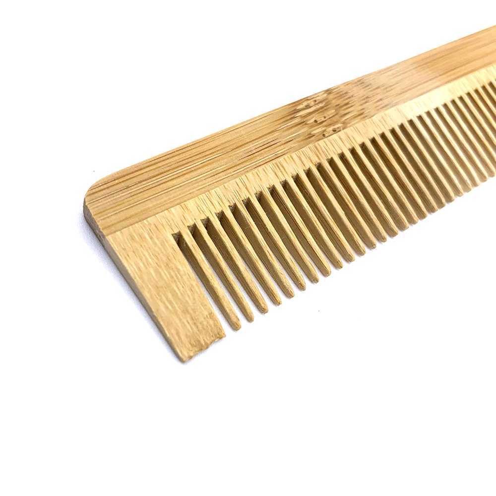 2PCS natural ecological biodegradable bamboo comb massage hair ventilation brush hair care and beauty massage wholesale hair care comb W241112