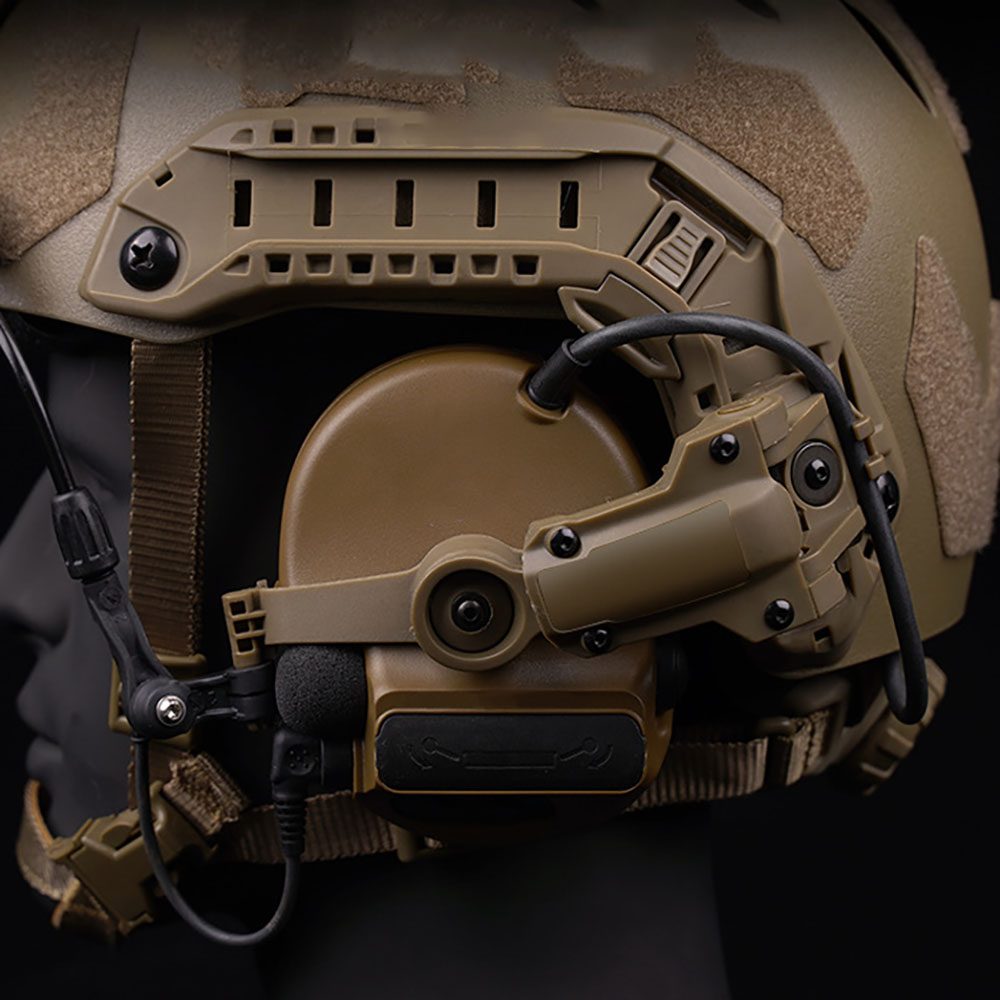 Tactical HelmetAdapter Bow Rail Headphone Accessories for Team Wendy for OPS Core ARC for COMTAC3 Headset