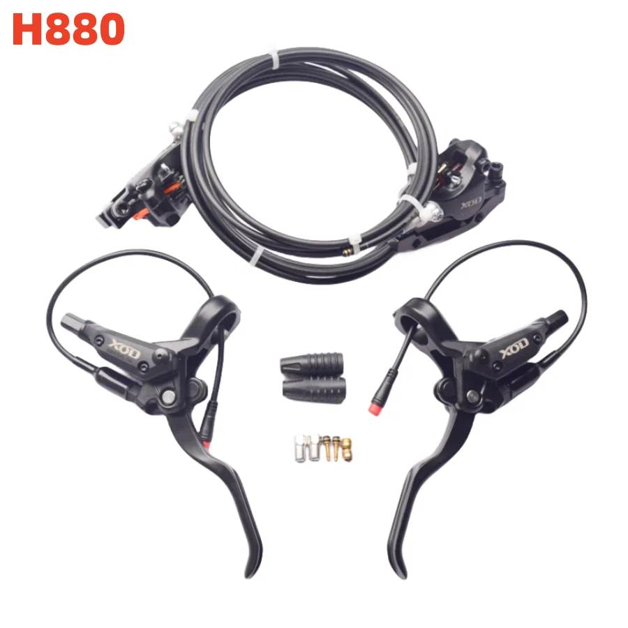 XOD Electric Bicycle Scooter Brakes XD-H800 / XD-H880 1350MM 2000MM Waterproof 2 Pin Cut Off Power Brake