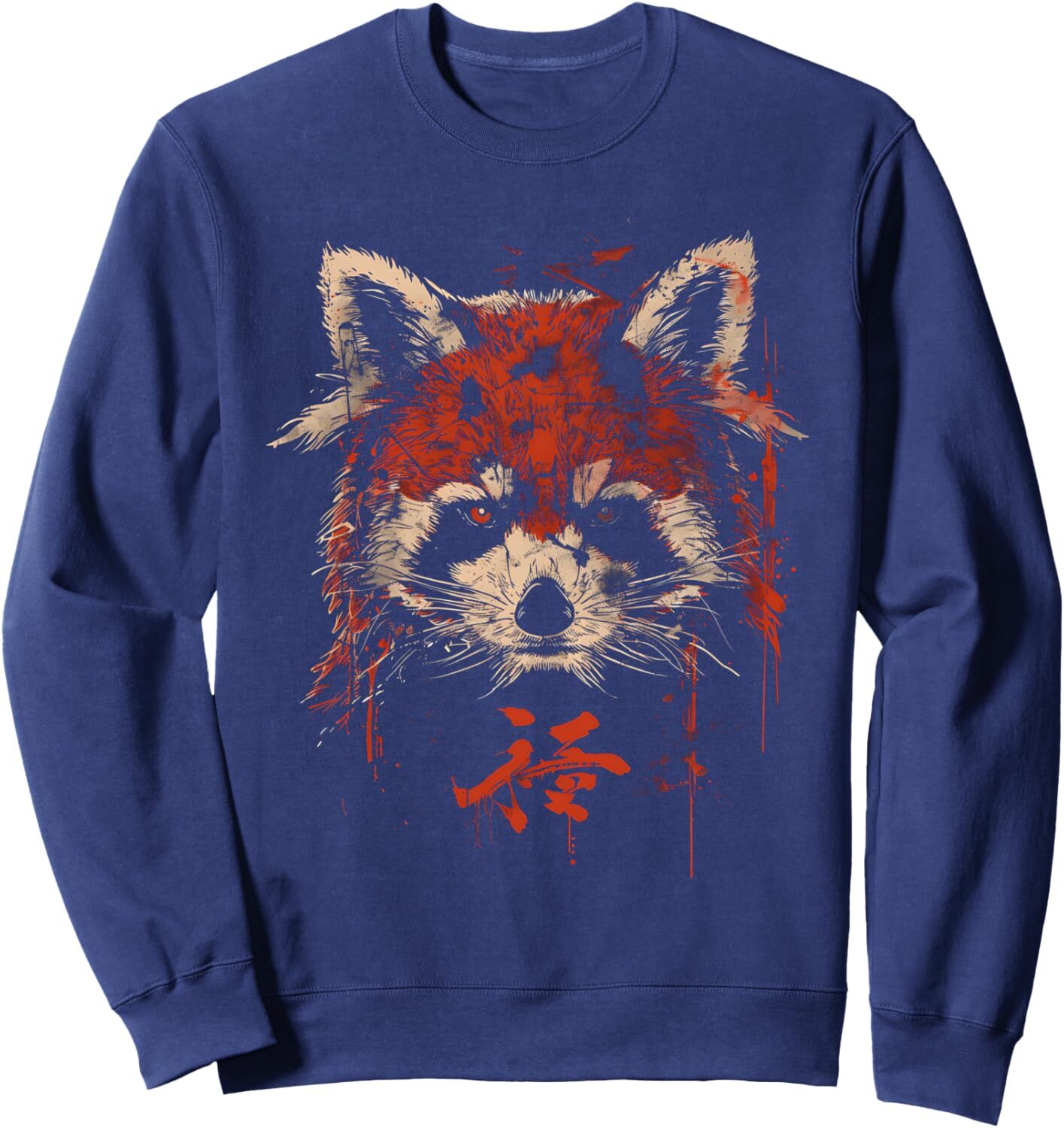 Long Sleeve Shirts for Men sweatshirt Red Panda Japanese Art Animal Lover Wildlife Gift Graphic Sweatshirt T shirt Tee Streetwear Casual tops clothes