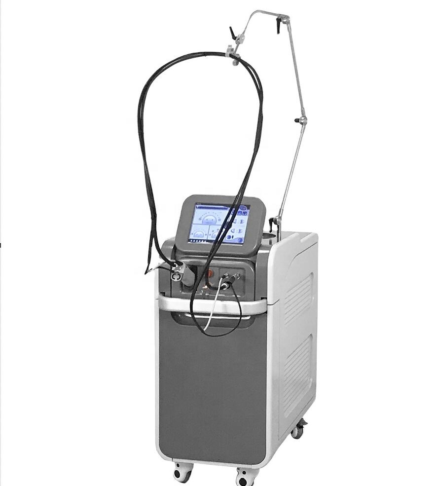 New Optical fiber hair removal laser 1064 755 long pulse nd yag laser hair removal machine alexandrite Laser Skin Rejuvenation beauty machine Two year